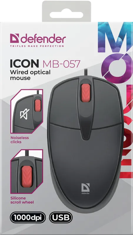 Defender - Wired optical mouse Icon MB-057