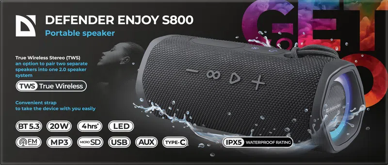 Defender - Portable speaker Enjoy S800