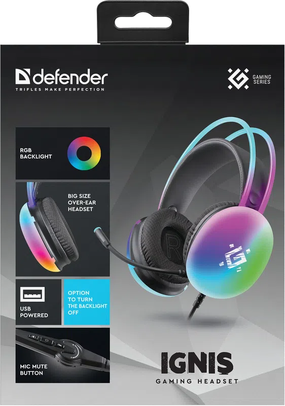 Defender - Gaming headset Ignis