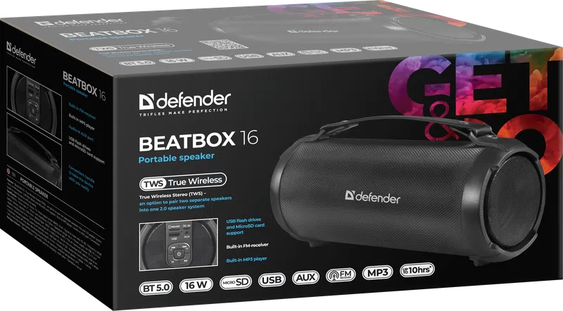 Defender - Portable speaker Beatbox 16