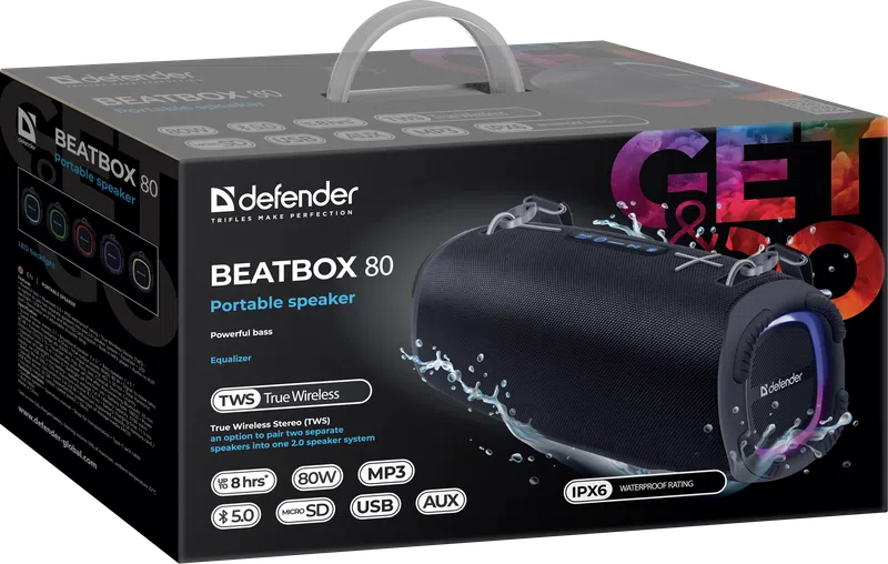 Defender - Portable speaker Beatbox 80