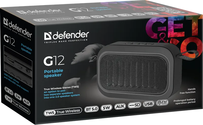 Defender - Portable speaker G12