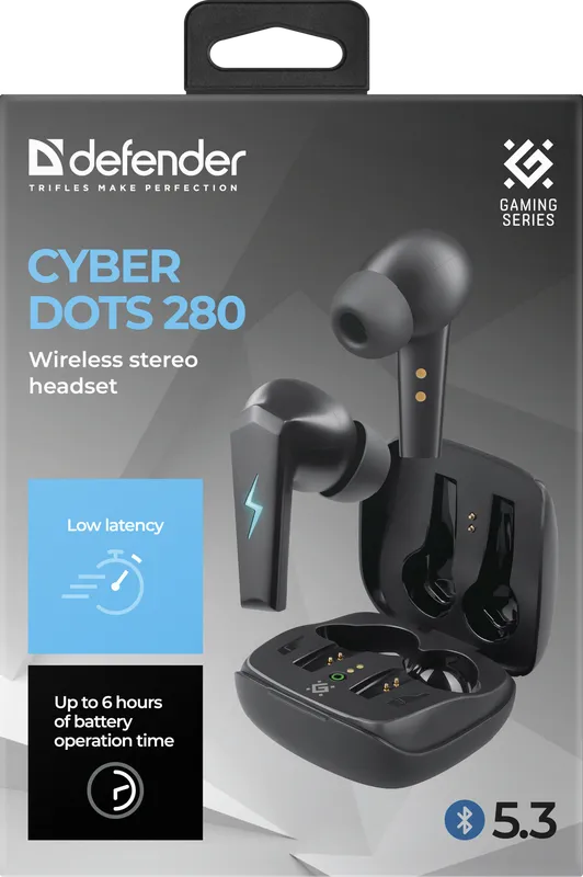 Defender - Wireless stereo headset CyberDots 280