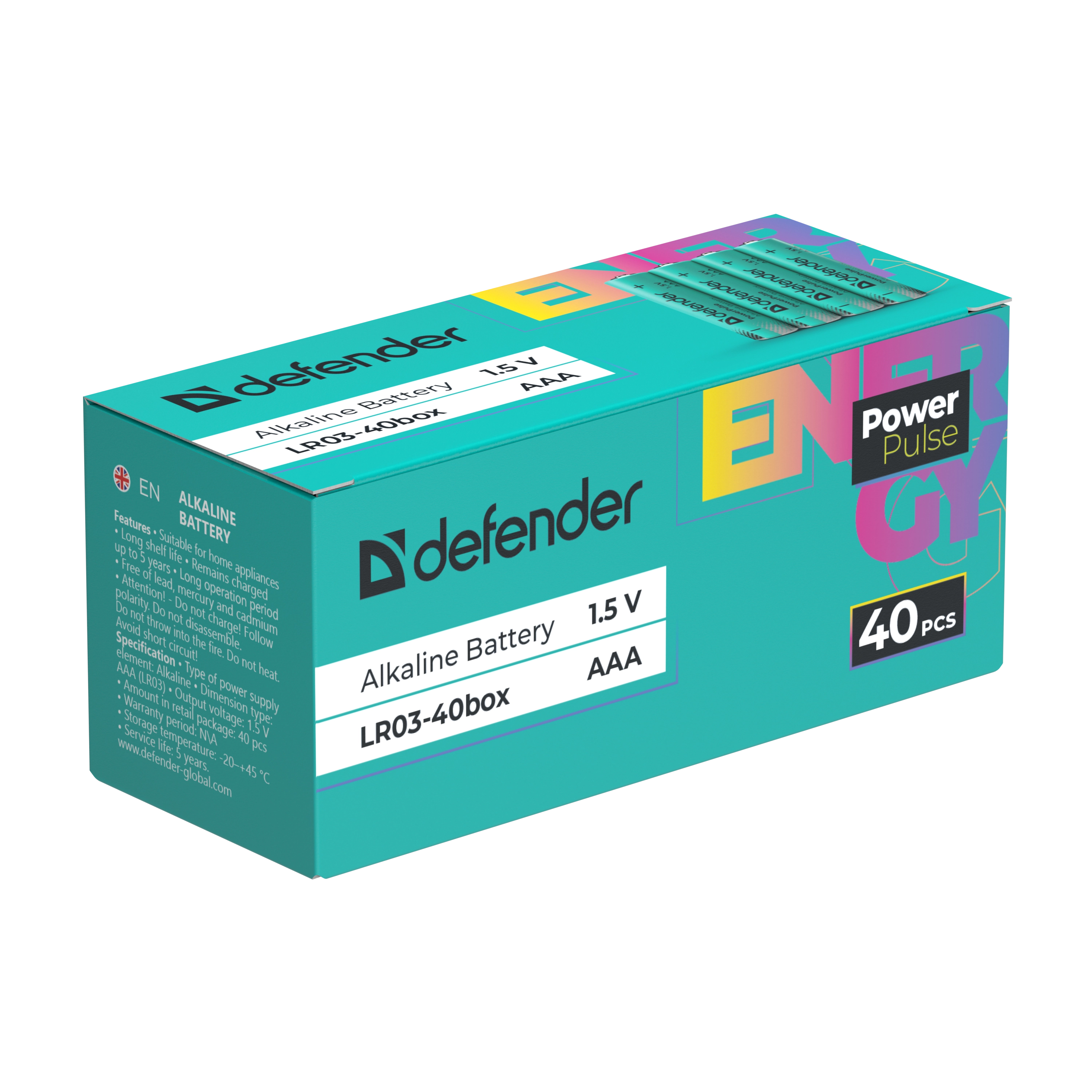 Defender - Alkaline Battery LR03-40box