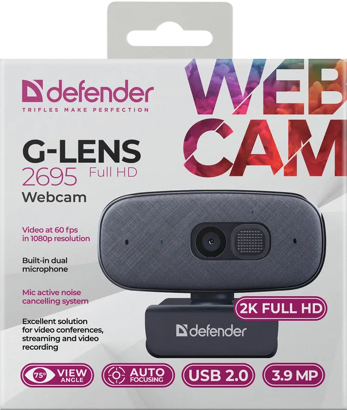 Defender - Webcam G-lens 2695 FullHD