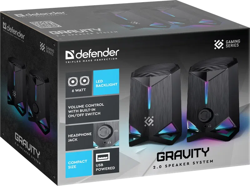 Defender - 2.0 Speaker system Gravity