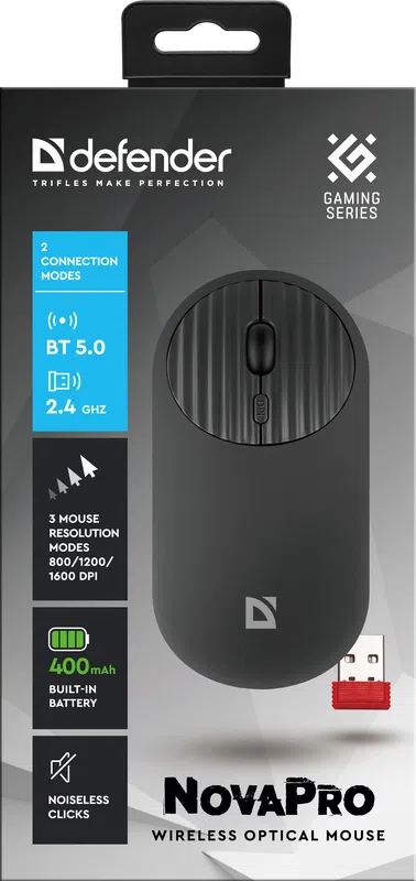 Defender - Wireless optical mouse NovaPro MM-316