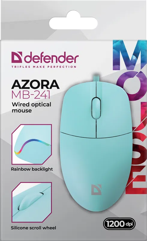 Defender - Wired optical mouse Azora MB-241