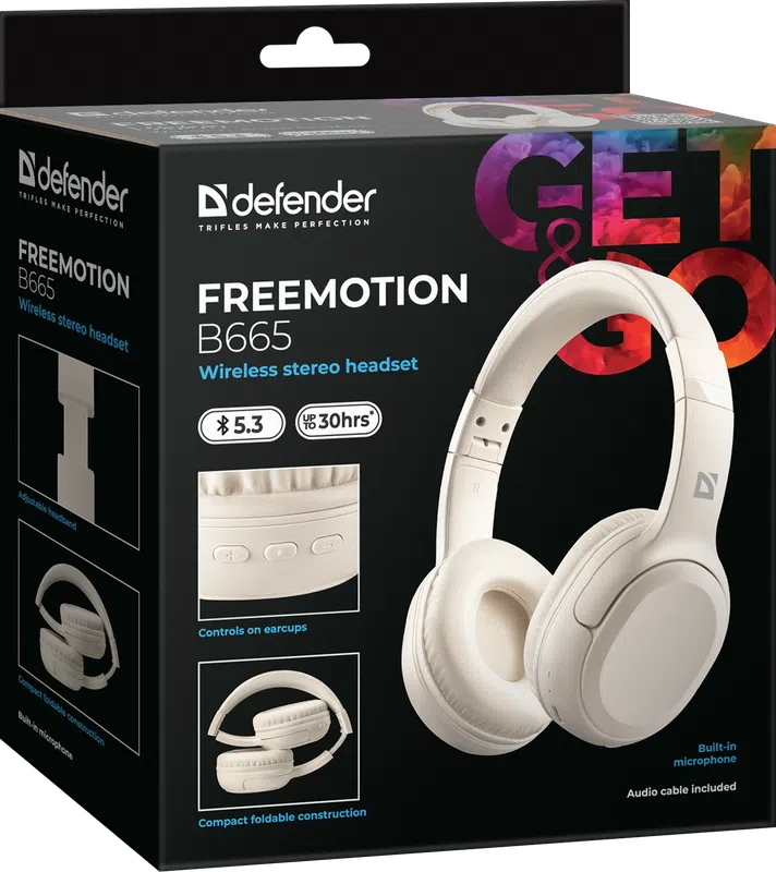 Defender - Wireless stereo headset FreeMotion B665