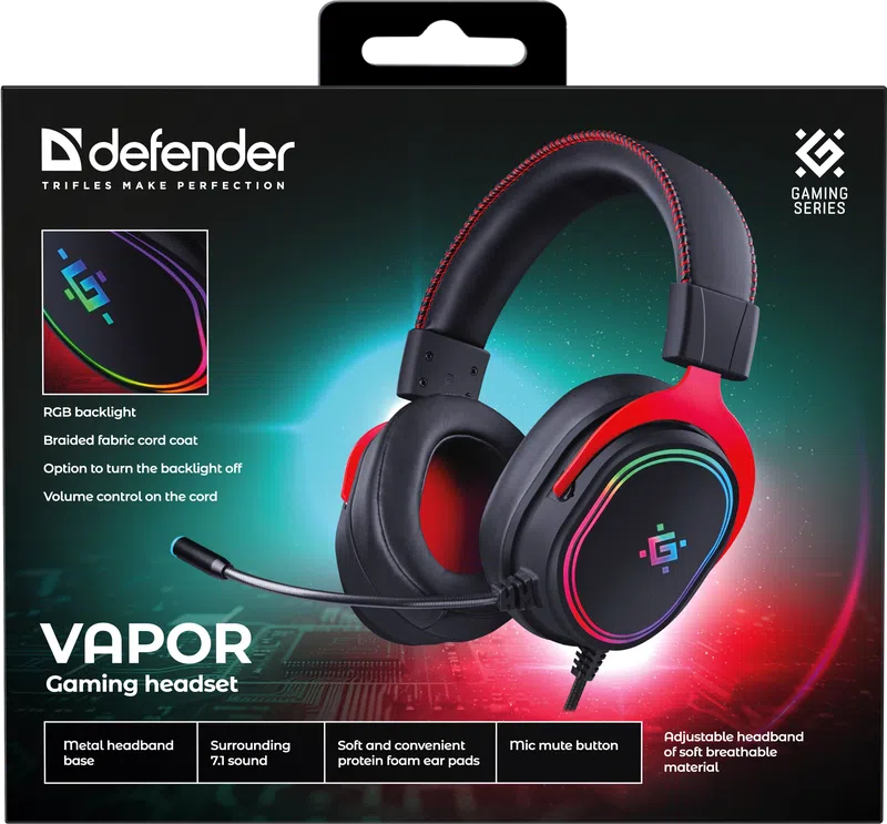 Defender - Gaming headset Vapor