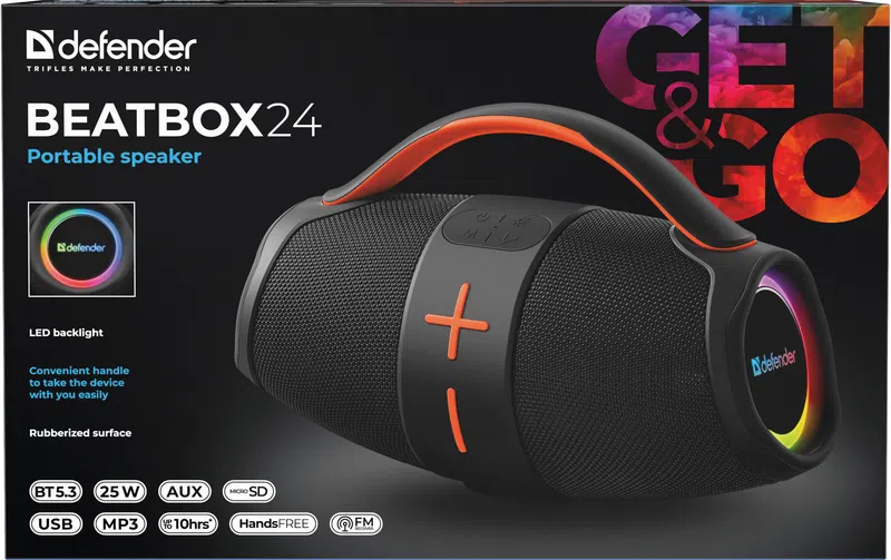 Defender - Portable speaker Beatbox 24