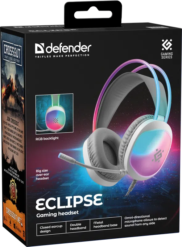 Defender - Gaming headset Eclipse