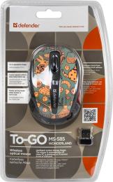 Defender - Wireless optical mouse To-GO MS-585