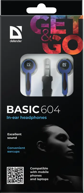 Defender - In-ear headphones Basic 604