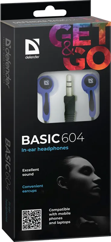 Defender - In-ear headphones Basic 604