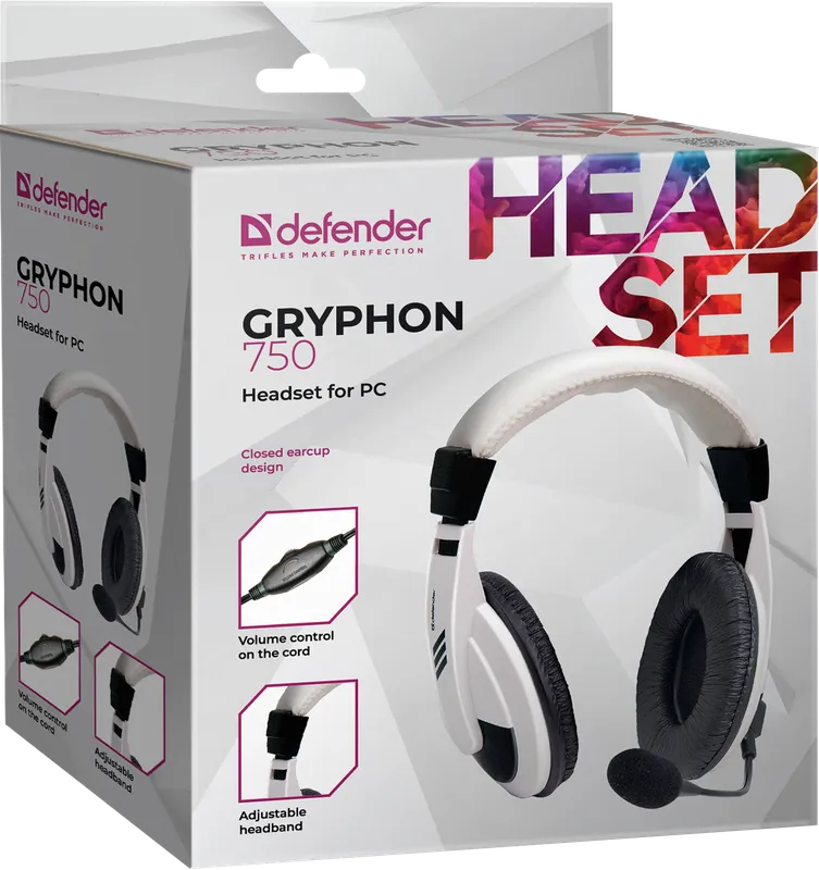 Defender - Headset for PC Gryphon 750