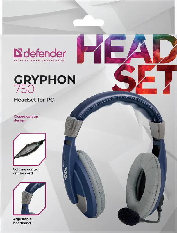 Defender - Headset for PC Gryphon 750