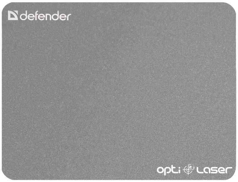 Defender - Mouse pad Silver opti-laser