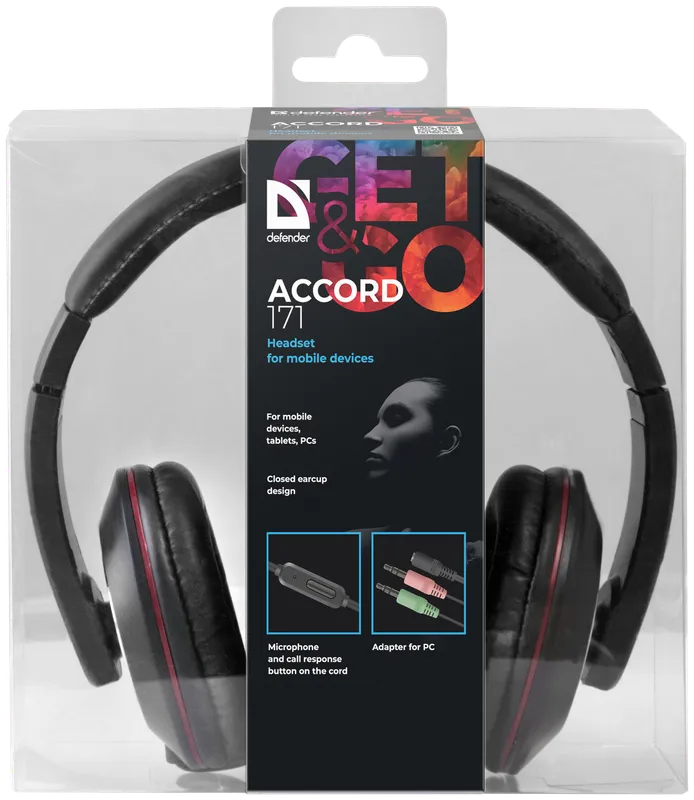 Defender - Headset for mobile devices Accord 171