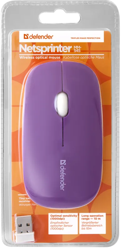 Defender - Wireless optical mouse NetSprinter MM-545