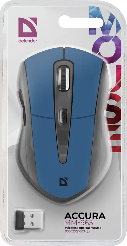 Defender - Wireless optical mouse Accura MM-965