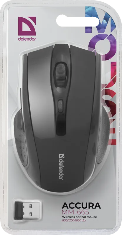 Defender - Wireless optical mouse Accura MM-665