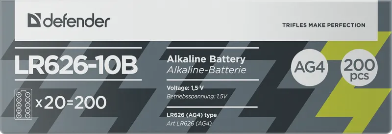 Defender - Alkaline Battery LR626-10B