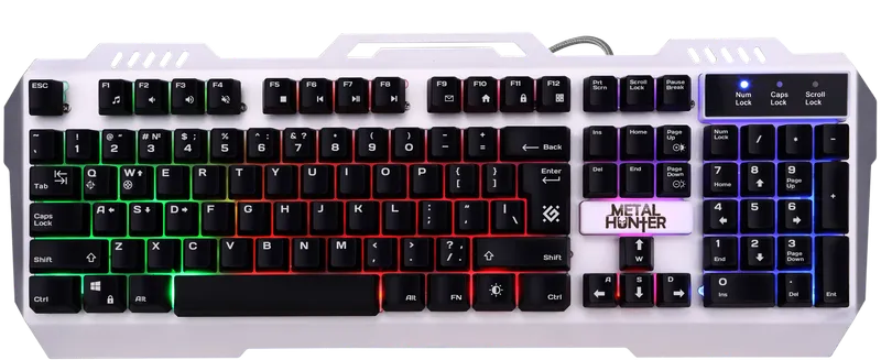 Defender - Wired gaming keyboard Metal Hunter GK-140L