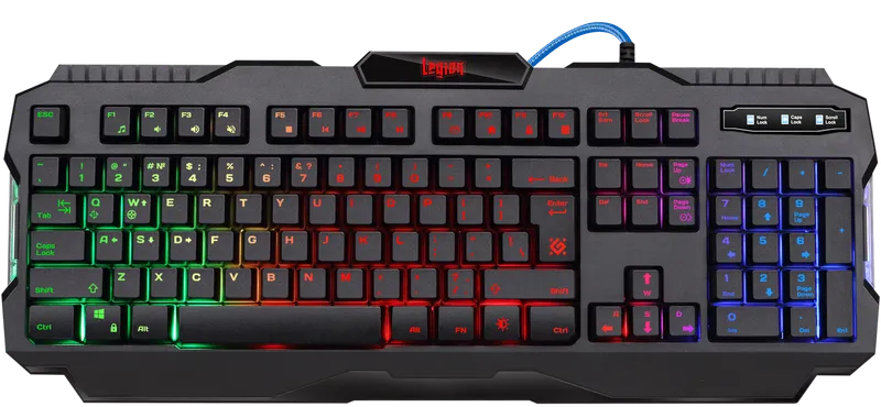 Defender - Wired gaming keyboard Legion GK-010DL