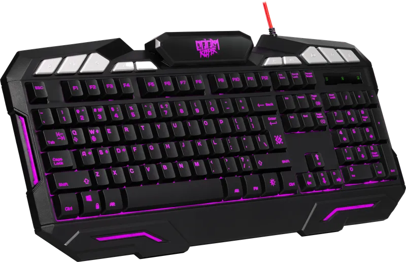 Defender - Wired gaming keyboard Doom Keeper GK-100DL