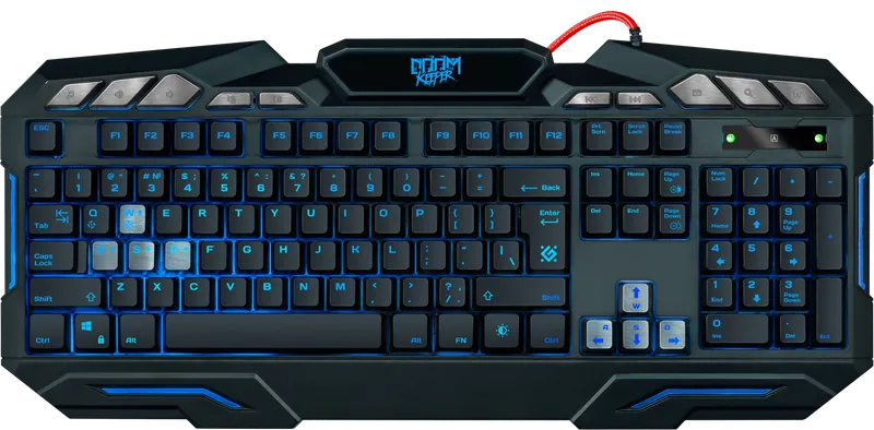 Defender - Wired gaming keyboard Doom Keeper GK-100DL