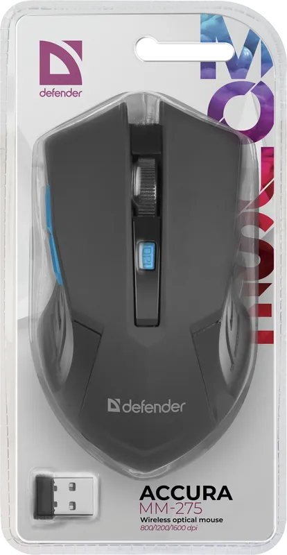 Defender - Wireless optical mouse Accura MM-275