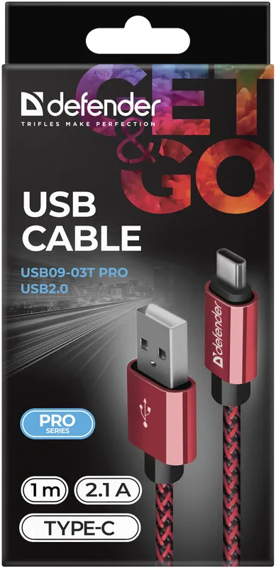 Defender - USB cable USB09-03T PRO USB2.0