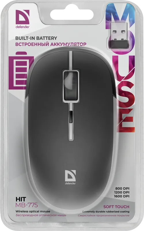 Defender - Wireless optical mouse Hit MB-775