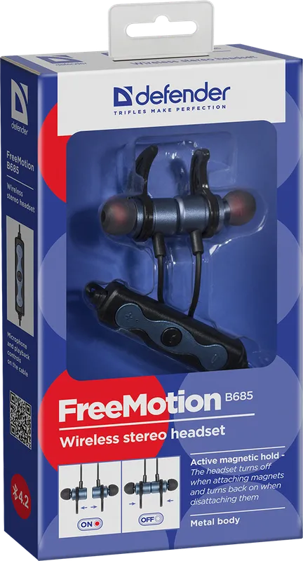 Defender - Wireless stereo headset FreeMotion B685