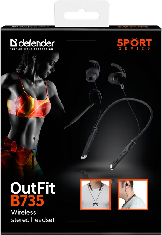 Defender - Wireless stereo headset OutFit B735