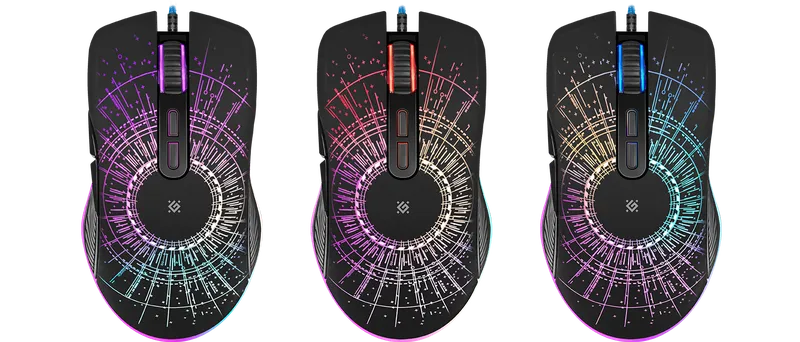 Defender - Wired gaming mouse Sirius GM-660L