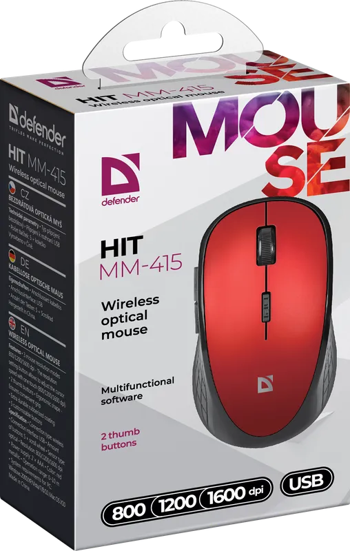 Defender - Wireless optical mouse Hit MM-415