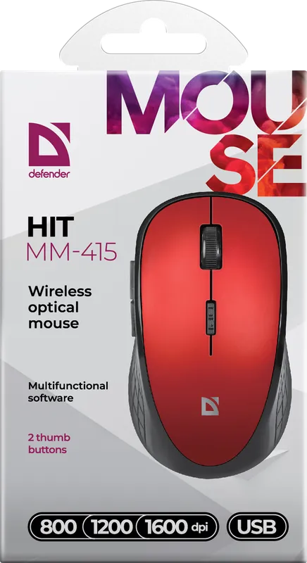 Defender - Wireless optical mouse Hit MM-415