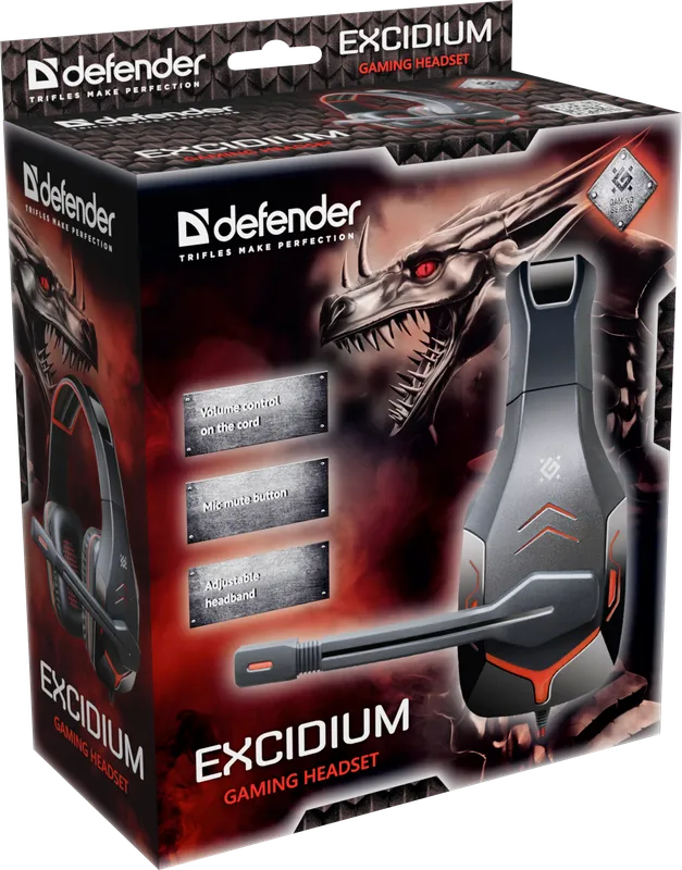 Defender - Gaming headset Excidium