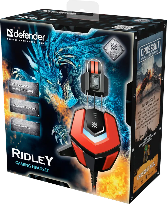 Defender - Gaming headset Ridley