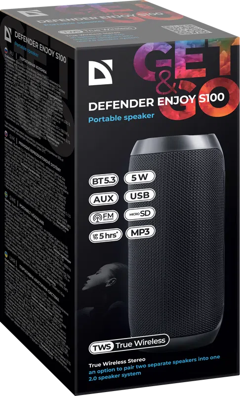 Defender - Portable speaker Enjoy S100