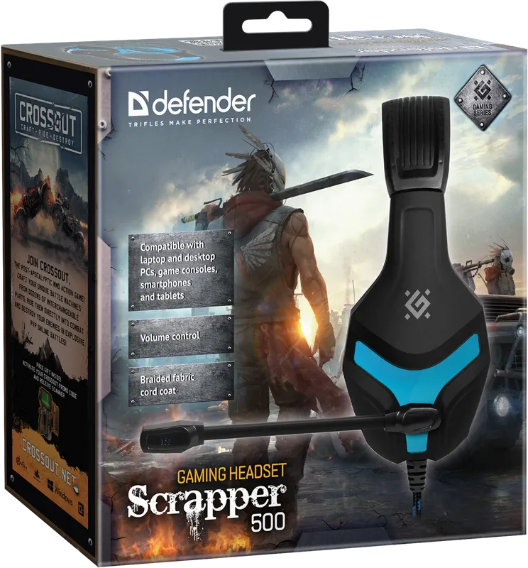 Defender - Gaming headset Scrapper 500