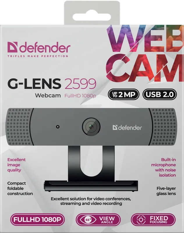 Defender - Webcam G-lens 2599 FullHD