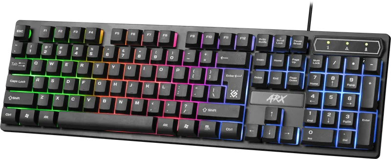 Defender - Wired gaming keyboard Arx GK-196L