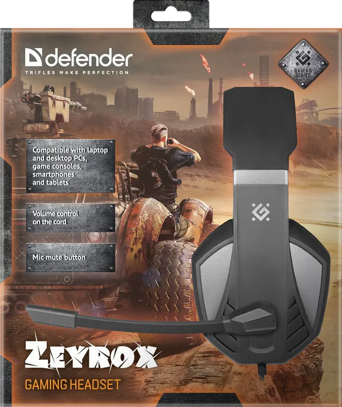 Defender - Gaming headset Zeyrox