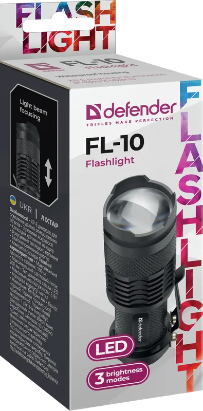 Defender - Flashlight FL-10, XP-E, 3 modes