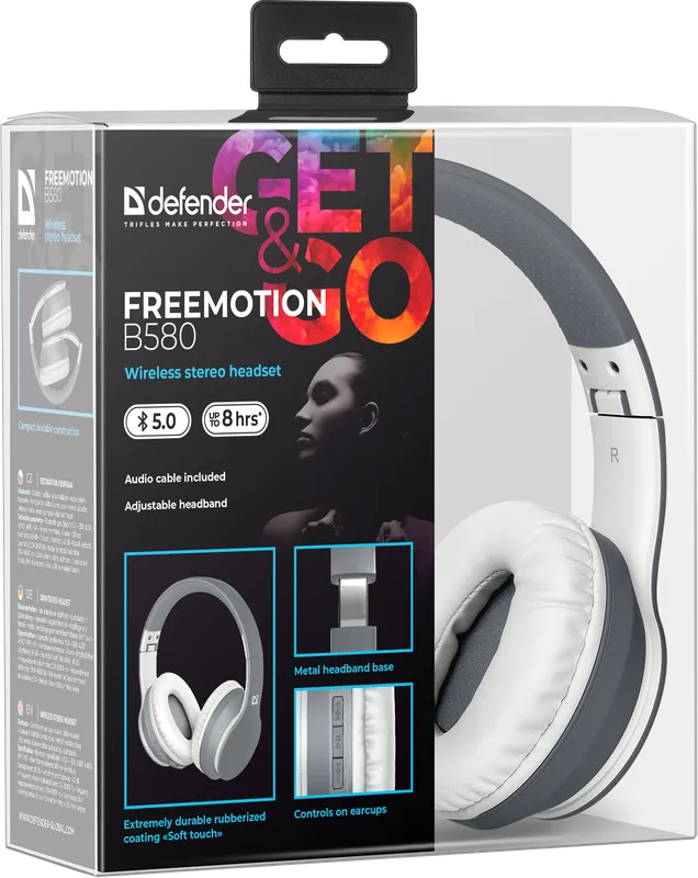 Defender - Wireless stereo headset FreeMotion B580