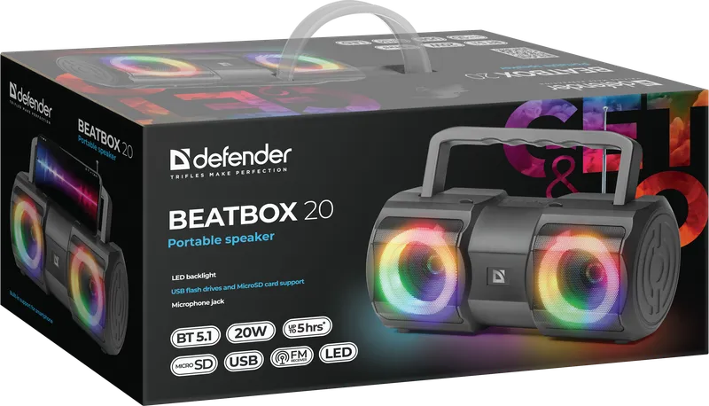 Defender - Portable speaker Beatbox 20