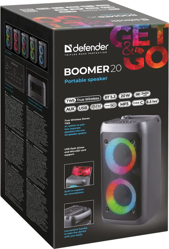 Defender - Portable speaker Boomer 20